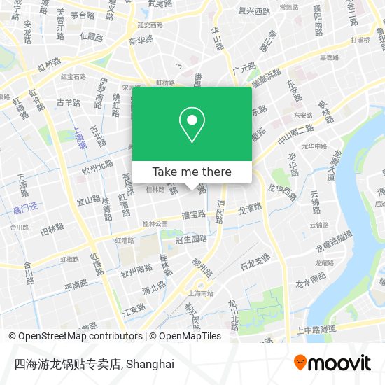 四海游龙锅贴专卖店 map