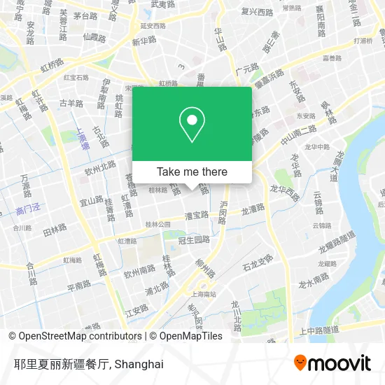 耶里夏丽新疆餐厅 map