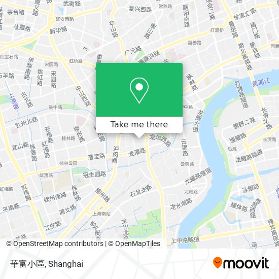 華富小區 map