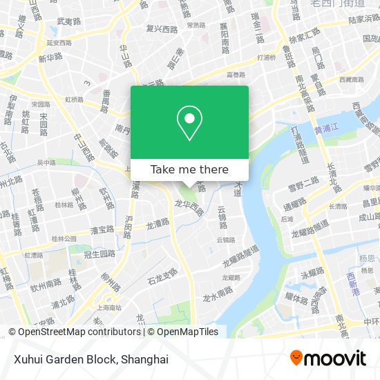 Xuhui Garden Block map