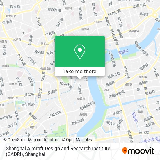 Shanghai Aircraft Design and Research Institute (SADRI) map