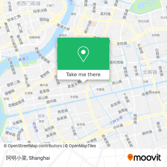 阿明小菜 map