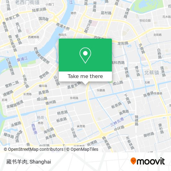 藏书羊肉 map