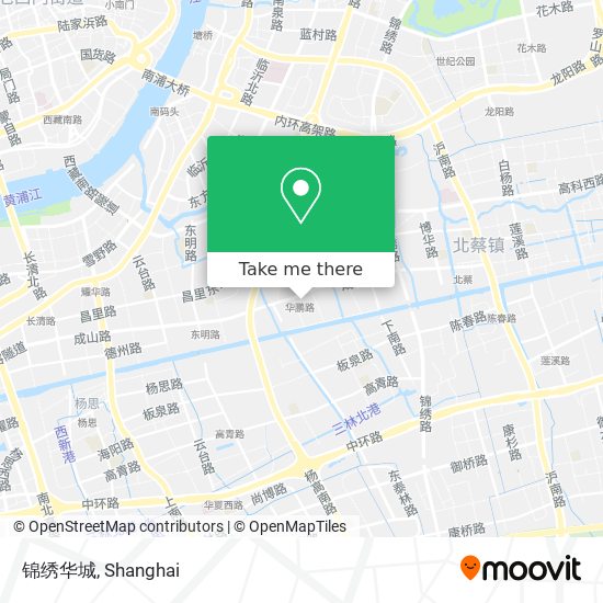 锦绣华城 map