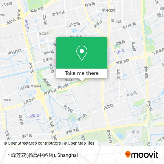 卜蜂莲花(杨高中路店) map