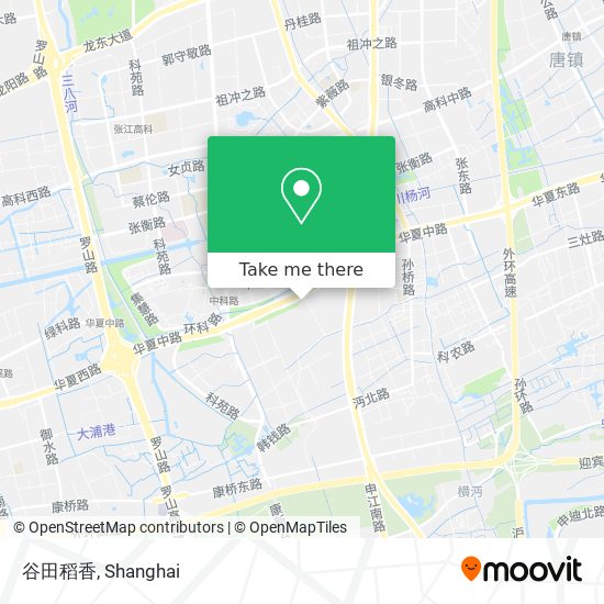 谷田稻香 map