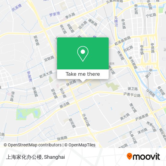 上海家化办公楼 map