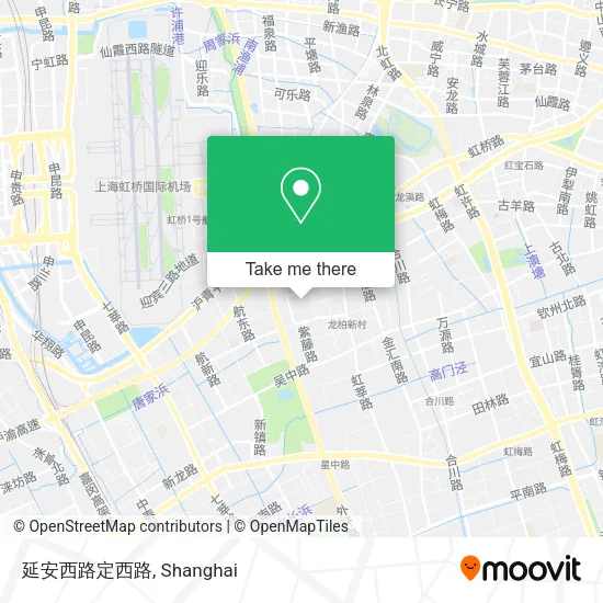 延安西路定西路 map
