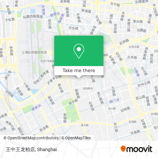 王中王龙柏店 map