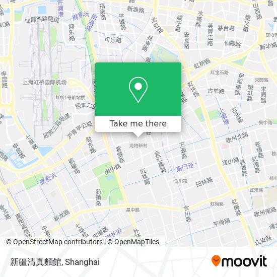新疆清真麵館 map