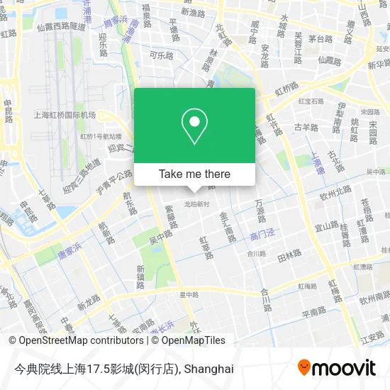 今典院线上海17.5影城(闵行店) map
