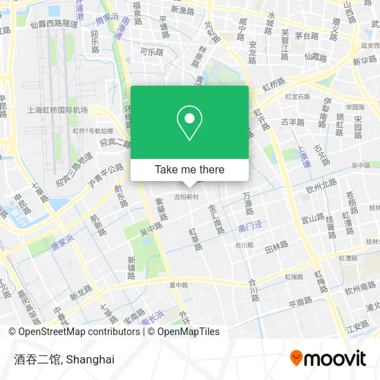 酒吞二馆 map