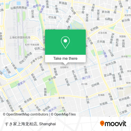 すき家上海龙柏店 map