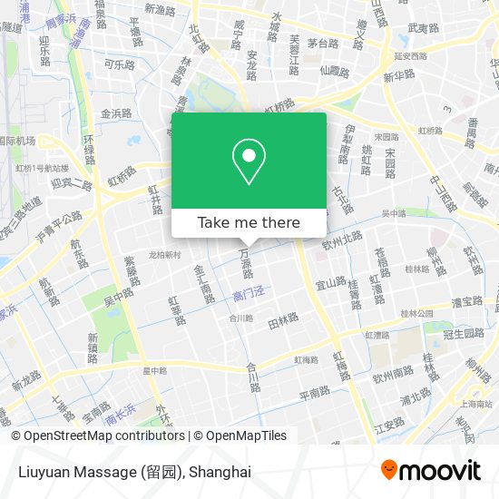 Liuyuan Massage (留园) map