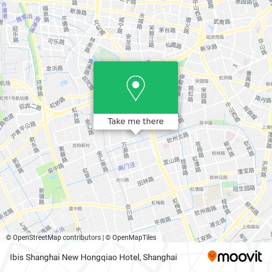 Ibis Shanghai New Hongqiao Hotel map