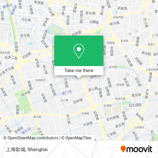 上海歌城 map