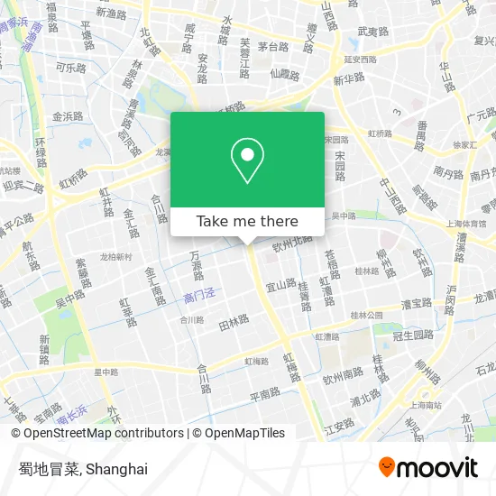 蜀地冒菜 map