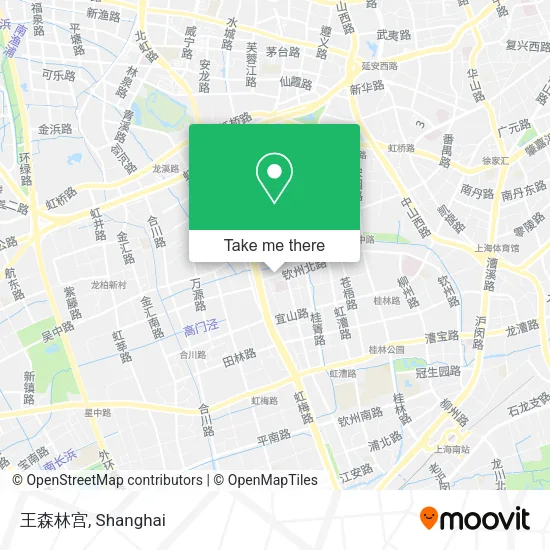 王森林宫 map