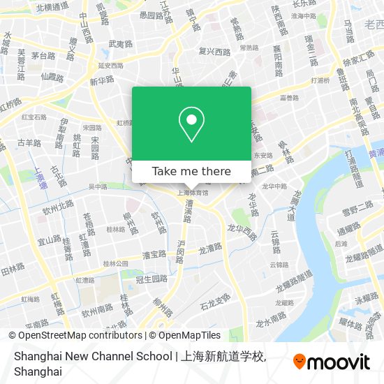 Shanghai New Channel School | 上海新航道学校 map