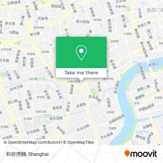和府撈麵 map