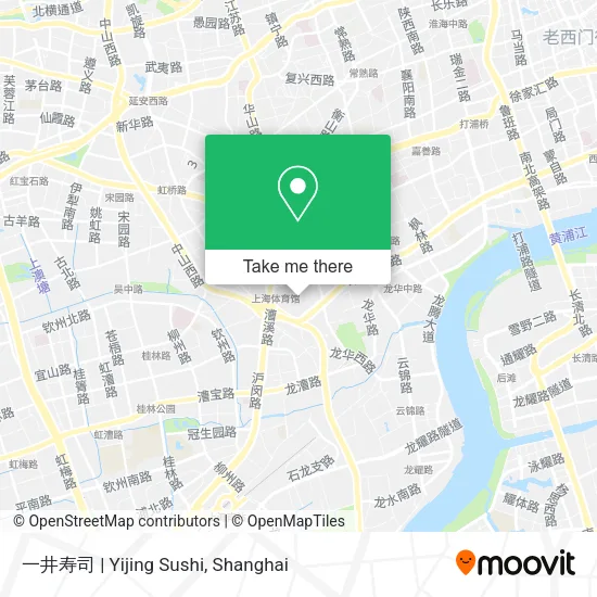 一井寿司 | Yijing Sushi map