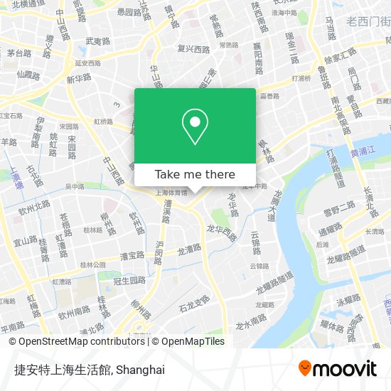 捷安特上海生活館 map