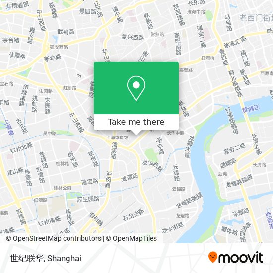 世纪联华 map