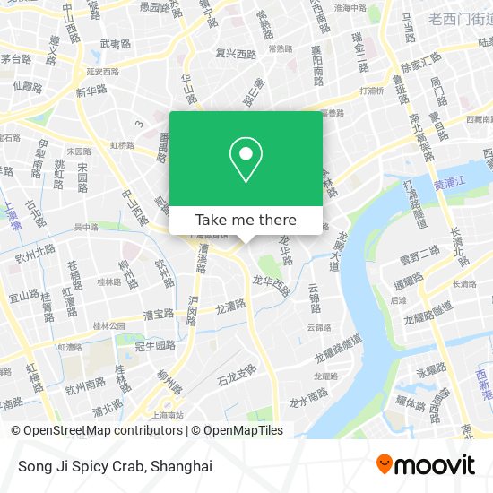 Song Ji Spicy Crab map