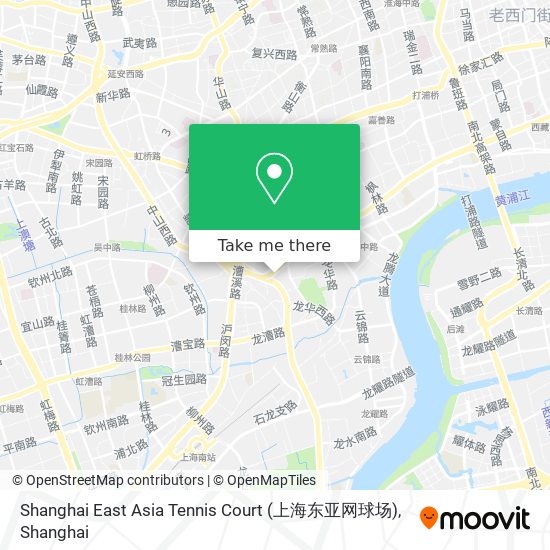 Shanghai East Asia Tennis Court (上海东亚网球场) map