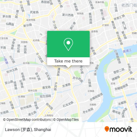 Lawson (罗森) map