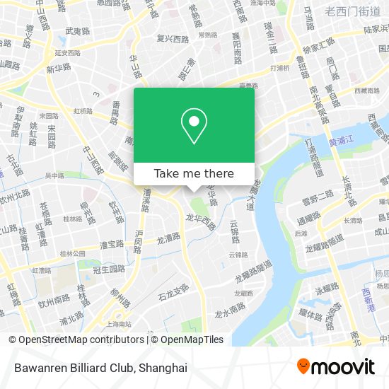 Bawanren Billiard Club map