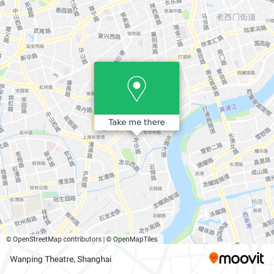 Wanping Theatre map