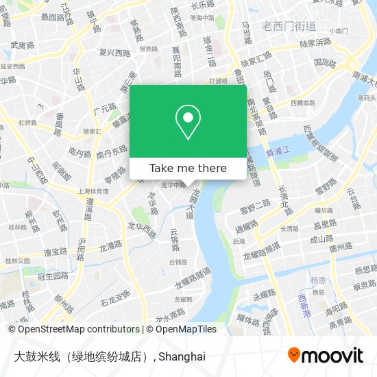 大鼓米线（绿地缤纷城店） map