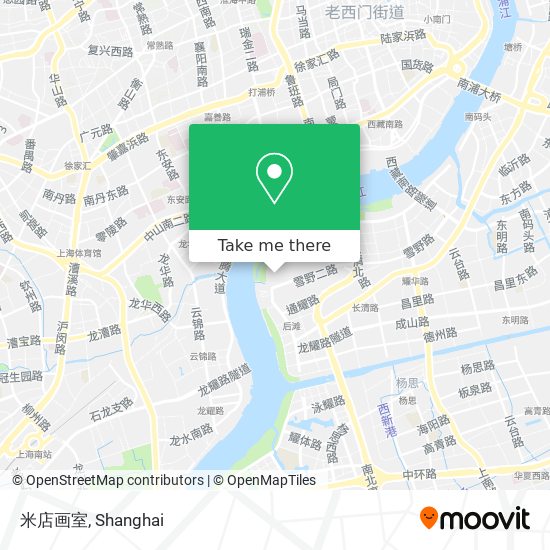 米店画室 map