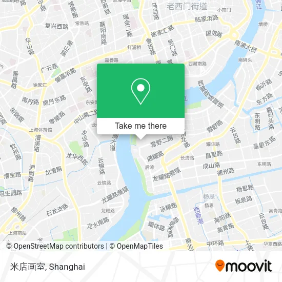 米店画室 map