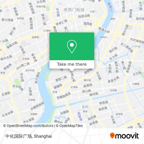中化国际广场 map