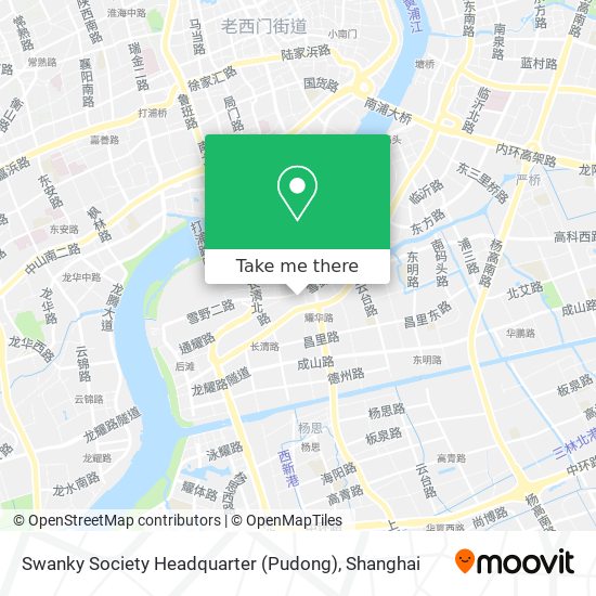 Swanky Society Headquarter (Pudong) map