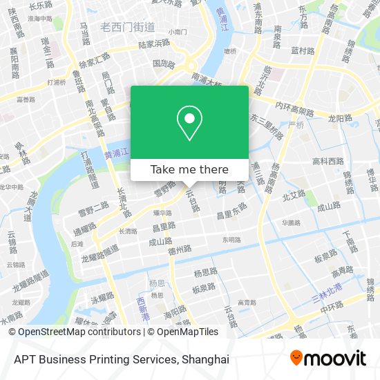 APT Business Printing Services map