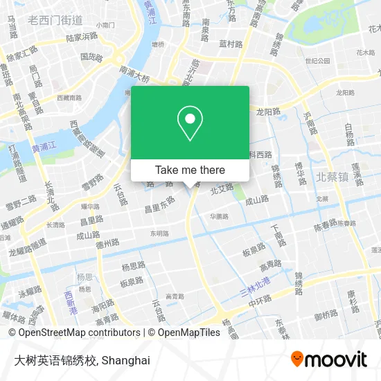 大树英语锦绣校 map