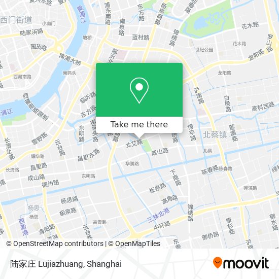 陆家庄 Lujiazhuang map