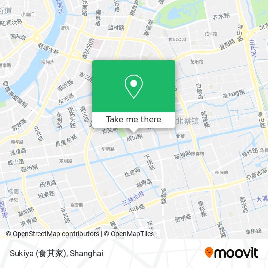 Sukiya (食其家) map
