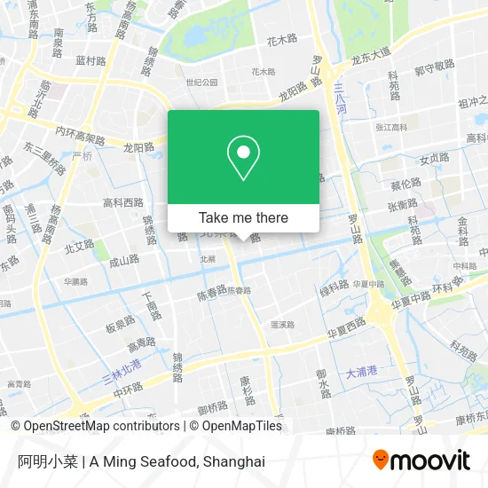 阿明小菜  | A Ming Seafood map
