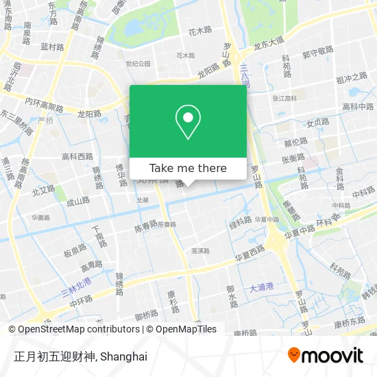 正月初五迎财神 map