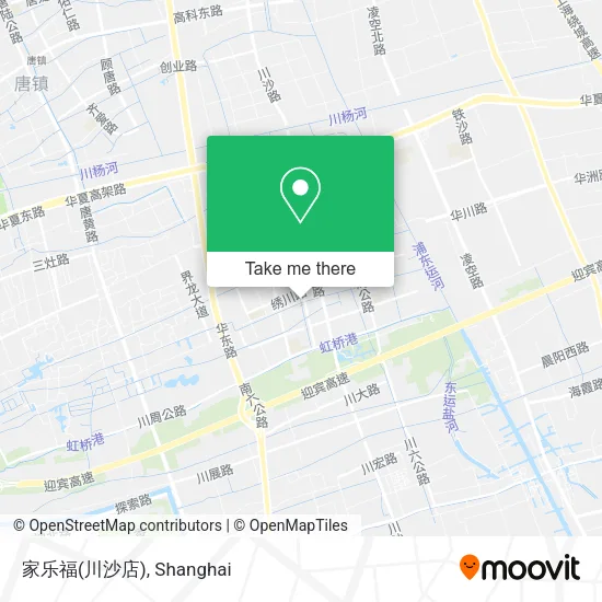 家乐福(川沙店) map