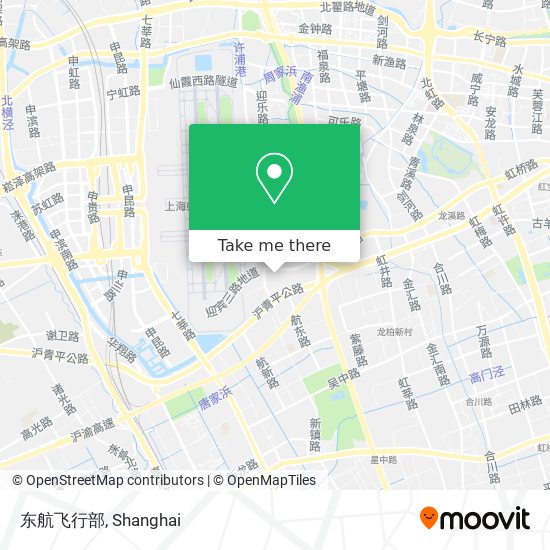 东航飞行部 map