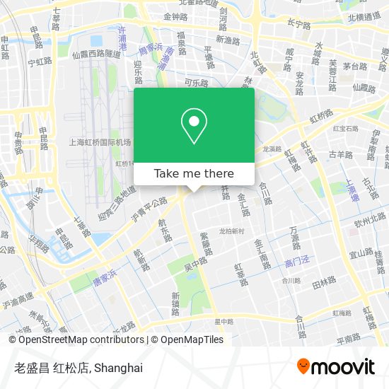 老盛昌 红松店 map