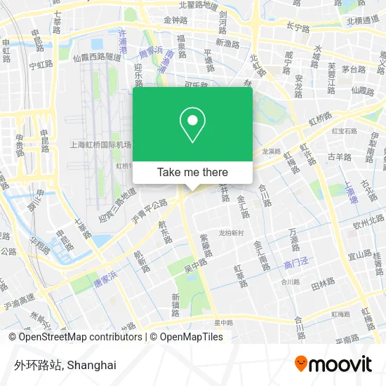 外环路站 map