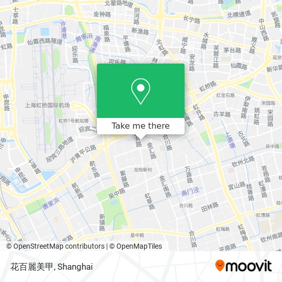 花百麗美甲 map
