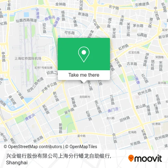 兴业银行股份有限公司上海分行蟠龙自助银行 map