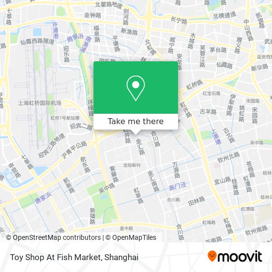 Toy Shop At Fish Market map